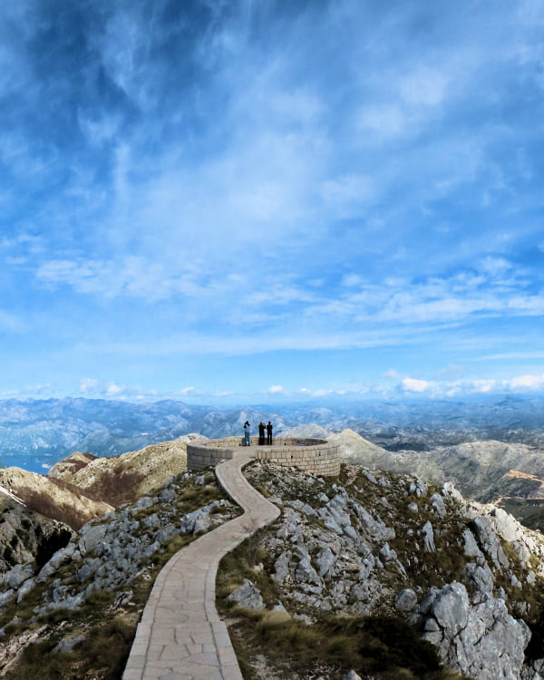 Views from Njegos Mausoleum, Montenegro